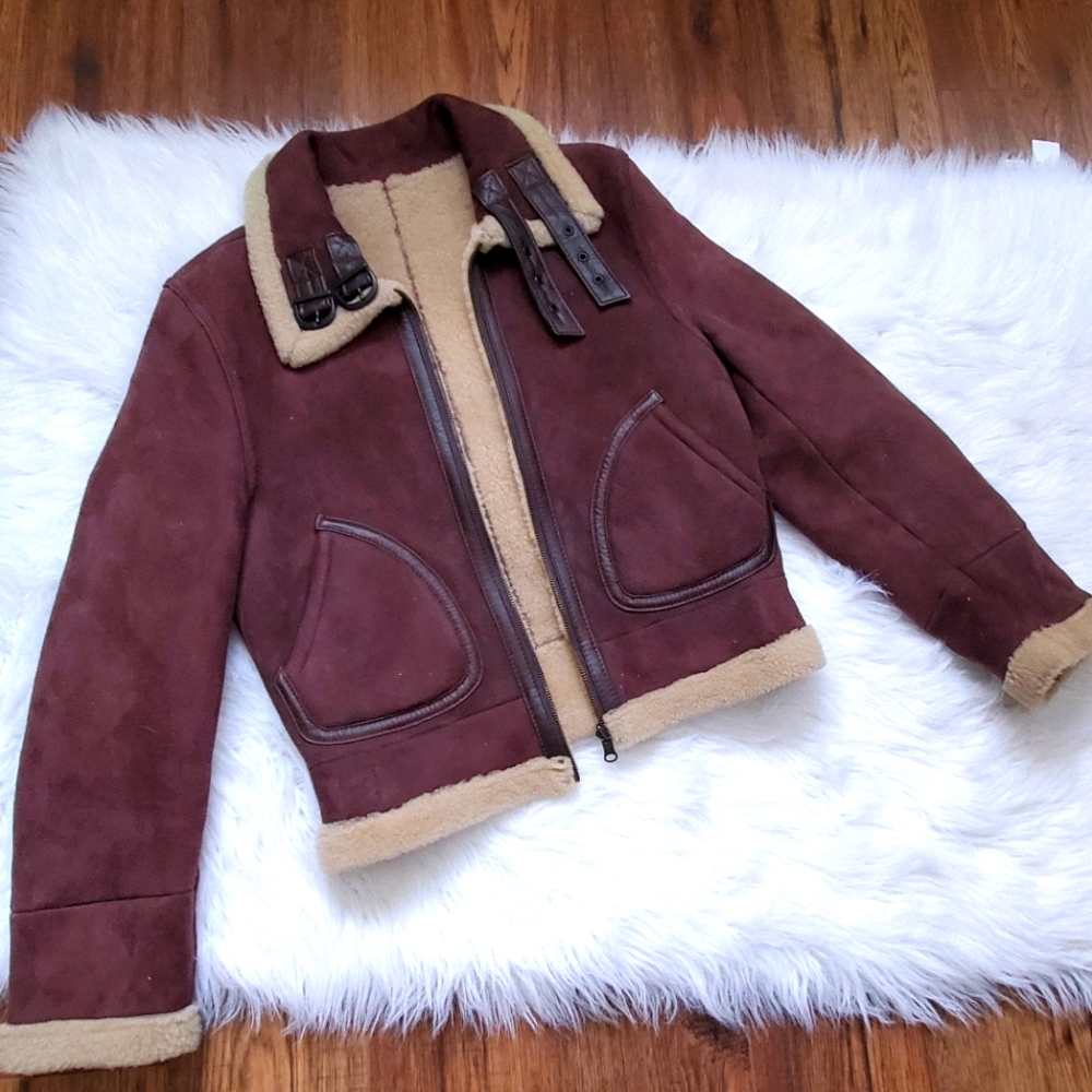 RM2 Shearling reversible jacket - Picture 6 of 15